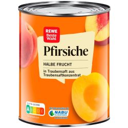 REWE праскови с гроздов сок (250 г)