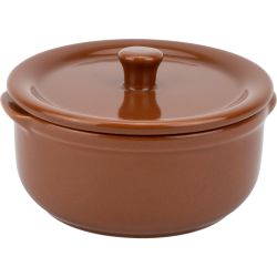 Horecano керамично гювече кафяво 600 мл (1 бр.)