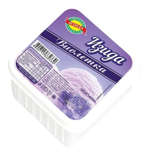 Изида сладолед виолетка (400 мл)