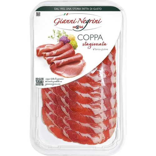 Gianni Negrini Coppa пушена, нарязана (80 г)