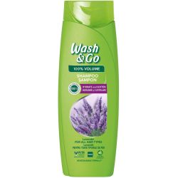 Wash & Go 100% Volume шампоан с лавандула (180 мл)