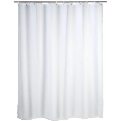 Wenko антибактериална завеса за баня, бял (1 бр.)