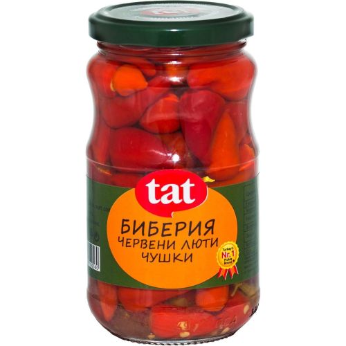 tat люти чушки биберия, червени (330 г)