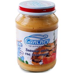 Ганчев пюре от заешко месо със зеленчуци (190 г)