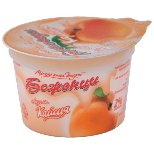 Боженци кисело-млечен десерт кайсия 2% (200 г)