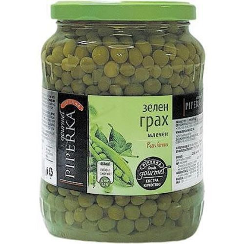 Piperka грах, буркан (690 г)