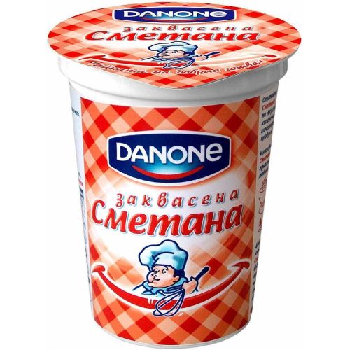 Danone заквасена сметана (380 г)