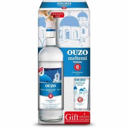 Meltemi узо с чаша подарък (700 мл)