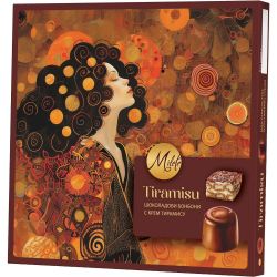 Milete шоколадови бонбони тирамису (125 г)