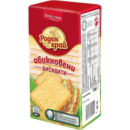 Престиж Роден край обикновени бисквити (120 г)
