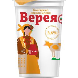 Верея краве кисело мляко 3.6% (400 г)