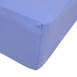 PNG долен чаршаф трико с ластик, син, 90/200 см (1 бр.)