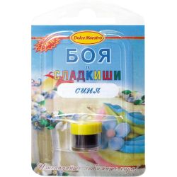 Dolce Maestro синя боя за сладкиши (4 г)