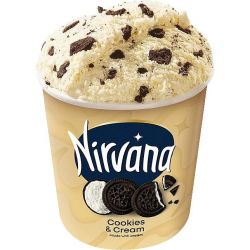 Nirvana сладолед сметана и шоко бисквити (610 г)