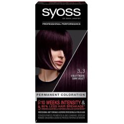 Syoss Color боя за коса тъмно виолетов, 3-3 (1 бр.)