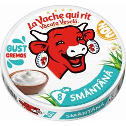 La Vache Qui Rit топено сирене сметана, 8 бр. (120 г)