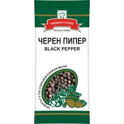 Harmony Foods черен пипер на зърна (13 г)