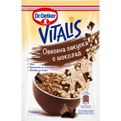 Dr. Oetker Vitalis овесена закуска с шоколад (60 г)