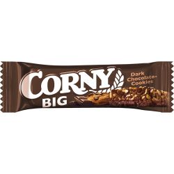 Corny Big десертен бар тъмен шоколад и бисквита (50 г)