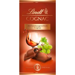 Lindt шоколад с коняк (100 г)
