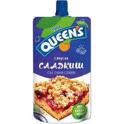 Queen's мус с вкус сладкиш от сини сливи (100 мл)