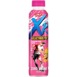 OKF XR електролитна напитка маракуя и юзу без захар (500 мл)