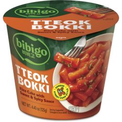 Bibigo Tteokbokki Hot & Spicy Cup оризови кексчета (125 г)