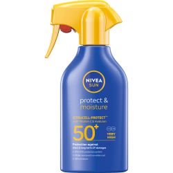 Nivea Sun Protect & Moisture слънцезащитен спрей SPF 50+ (250 мл)