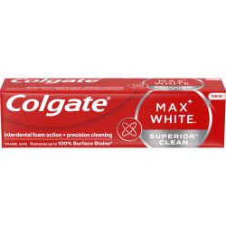 Colgate Max White Superior Clean паста за зъби (75 мл.)