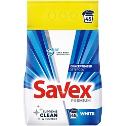 Savex White прах за пране, 45 пранета (3.6 кг)