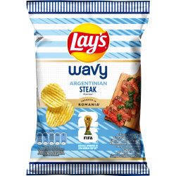 Lay's картофен чипс с вкус на аржентински телешки стек (105 г)