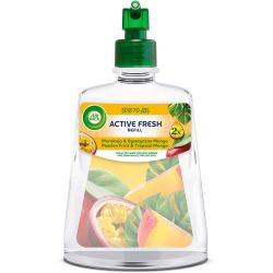Air Wick Active Fresh Extra Oils пълнител за автоматичен ароматизатор манго и маракуя (228 мл)