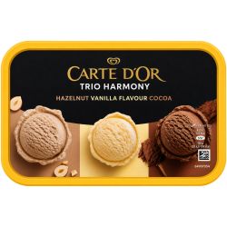 Carte D'Or Trio Harmony сладолед лешник, ванилия и какао (520 г)