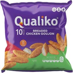 Qualiko панирано пилешко бонфиле (500 г)