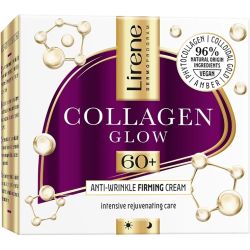 Lirene Collagen Glow стягащ крем против бръчки 60+ дневен и нощен (50 мл)
