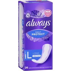 Always Daily Protect размер L ежедневни дамски превръзки (26 бр.)