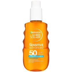 Garnier Ambre Solaire двуфазна слънцезащитна вода SPF 50 (150 мл)