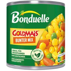 Bonduelle Gold микс рио с царевица, грах и моркови (400 г)