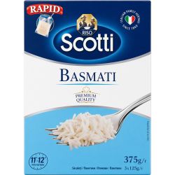 Scotti басмати ориз, 3 бр. х 125 г (375 г)