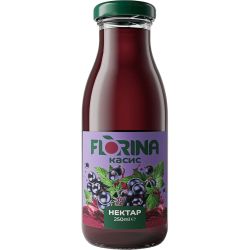 Florina сок касис, стъкло (250 мл)