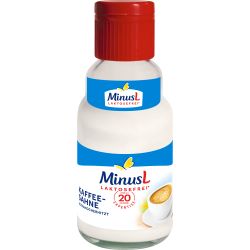 MinusL сметана за кафе 10%, без лактоза (165 г)