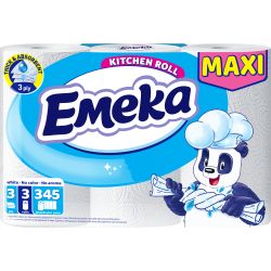 Emeka Maxi кухненска ролка синя с аромат (3 бр.)