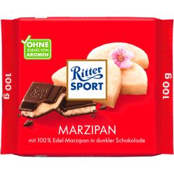 Ritter Sport шоколад с марципан (100 г)