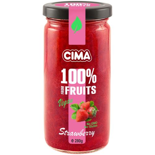 Cima конфитюр ягода 100% плод, веган (280 г)
