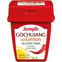 Sempio корейска чили паста Gochujang с лимон, без глутен (250 г)