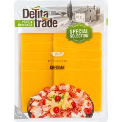 Delita Trade Special Selection чедър слайс (300 г)
