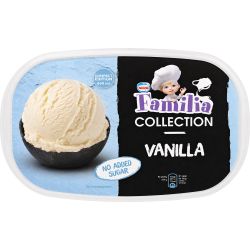 Nestle Familia Collection сладолед ванилия без добавена захар (362 г)