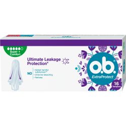 o.b. тампони Extra Protect Super+ (16 бр.)