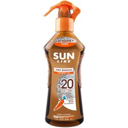 Sun Like слънцезащитно спрей масло за бърз загар SPF 20 (200 мл)