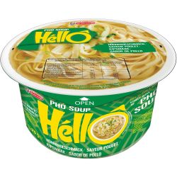Hello оризови нудли супа фо с пиле (70 г)